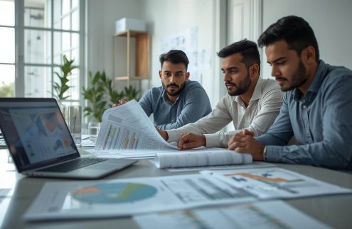 Indian solar EPC team reviewing project plans for stable execution in 2026