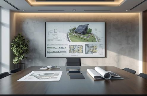 Indian solar EPC team reviewing project plans to improve profitability