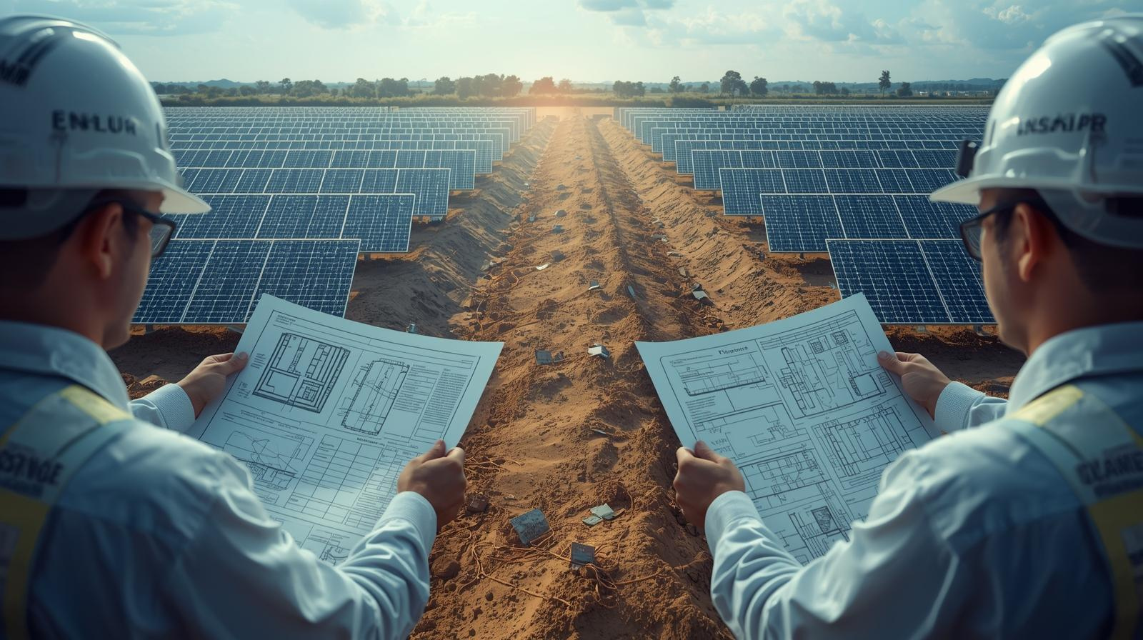 Solar Design vs Execution Gap in 1MW–50MW Solar Projects